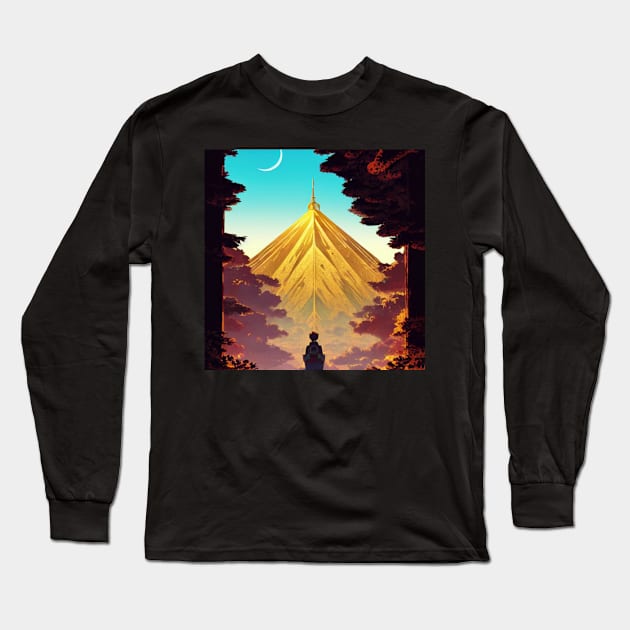 Amber Summit Reverie Long Sleeve T-Shirt by Snakhead